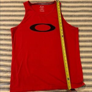 Oakley Red Sleeveless men’s tank top